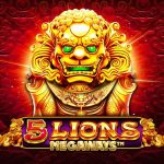 🐉 5 Lions Megaways: Petualangan Asia Penuh Keberuntungan dari Pragmatic Play